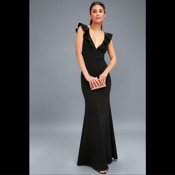 Lulus Dresses & Skirts - Lulus Black Gown